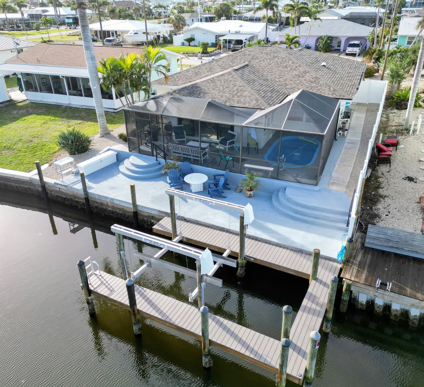 The Fish Shack — Pine Island Waterfront — deck